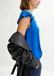 Shirt met kant van een viscose-mix, bonprix