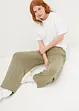 Wijde 7/8 shirtbroek met high waist comfortband (set van 2), bonprix
