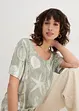 Longshirt van een zachte viscosemix, bonprix