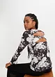 Longsleeve met cut-out, RAINBOW