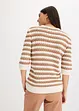 Gebreid shirt, halflange mouw, bonprix