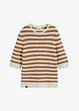 Gebreid shirt, halflange mouw, bonprix