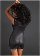 Wetlook jurk met ritsluiting, VENUS
