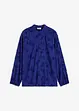 Blouse met bloemenapplicatie, bonprix