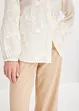Blouse met bloemenapplicatie, bonprix