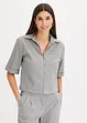 Krijtsteep blouse, bonprix