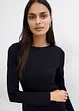 Asymmetrische midi-jurk van viscosemix, bonprix
