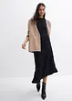 Asymmetrische midi-jurk van viscosemix, bonprix
