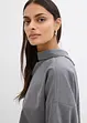 Omkeerbare oversized blouse van viscosemix, bonprix
