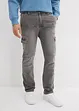 Regular fit cargo stretch jeans, straight, bonprix