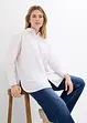 Gestreepte overhemdblouse, bonprix