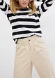 Twill broek cropped, bonprix