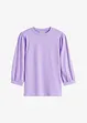 Geribd shirt met ballonmouwen, bonprix