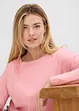 Longsleeve van puur, zwaar biologisch katoen, bonprix