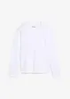 Longsleeve van puur, zwaar biologisch katoen, bonprix