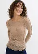 Gebreid shirt met structuurpatroon, bonprix