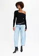 Korte off shoulder trui, bonprix