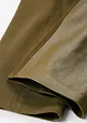 Leggings van lamsnappa met een elastisch inzetstuk, bonprix