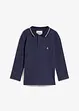 Piqué poloshirt met lange mouwen, bonprix