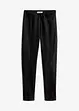 Imitatieleren broek met comfortabele band, bonprix