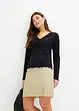Imitatieleren rok, bonprix