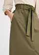 Jersey rok met geweven details, bonprix
