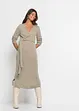 Gebreide midi jurk, bonprix