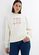 Sweater van katoenmix, bonprix