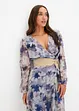 Gedessineerde midi jurk, bonprix