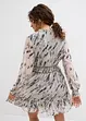 Jurk van chiffon, bonprix
