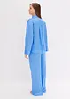 Oversized pyjama van satijn, bonprix