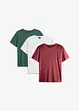 T-shirt (set van 3), bonprix