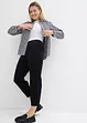 Slip-on broek van katoenmix, bonprix