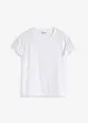 Shirt met volants op de mouwen, bonprix