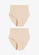Naadloze slip, licht corrigerend ( set van 2), bonprix