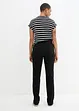 Bengaline stretch broek met comfortband, straight, bonprix