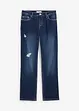 Straight jeans, mid waist, cropped, bonprix