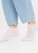 Sneakersokken met biologisch katoen (5 paar), bonprix