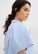 Blouse van seersucker, bonprix
