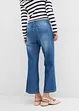 Straight jeans mid waist, low stretch cropped, bonprix