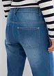 Straight jeans mid waist, low stretch cropped, bonprix
