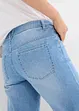 Straight jeans mid waist, low stretch cropped, bonprix