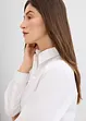 Overhemdblouse van biologisch katoen, bonprix