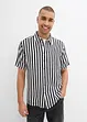 Overhemd met korte mouwen van zachte viscose, bonprix