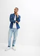 T-shirt ( set van 2) van puur biologisch katoen, slim fit, bonprix