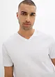 T-shirt ( set van 2) van puur biologisch katoen, slim fit, bonprix
