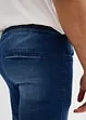 3/4 instap stretch jeans, straight,regular fit ( set van 2), bonprix