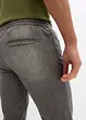 3/4 slip-on jeans, straight, licht denim ( set van 2), bonprix