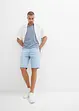Instap jeans stretch bermuda regular fit, bonprix