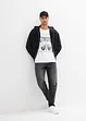 T-shirt met stoere print, bonprix